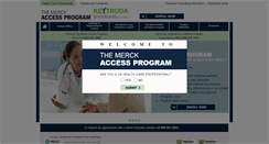 Desktop Screenshot of merckaccessprogram-keytruda.com